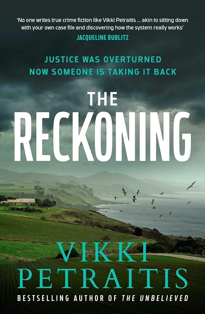 The Reckoning by Vikki Petraitis, paperback Australian crime novel.