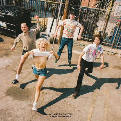 AMYL AND THE SNIFFERS - CARTOON DARKNESS - Vinyl LP - Peninsula Records & Books - Vinyl Record