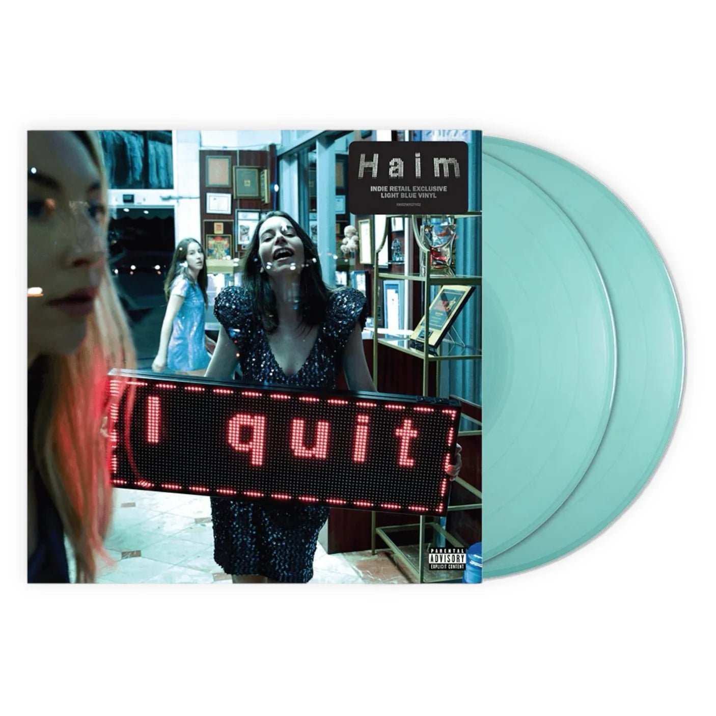 HAIM – I Quit (Indie Retail Exclusive Light Blue Vinyl LP) - Peninsula Records & Books - Vinyl Record