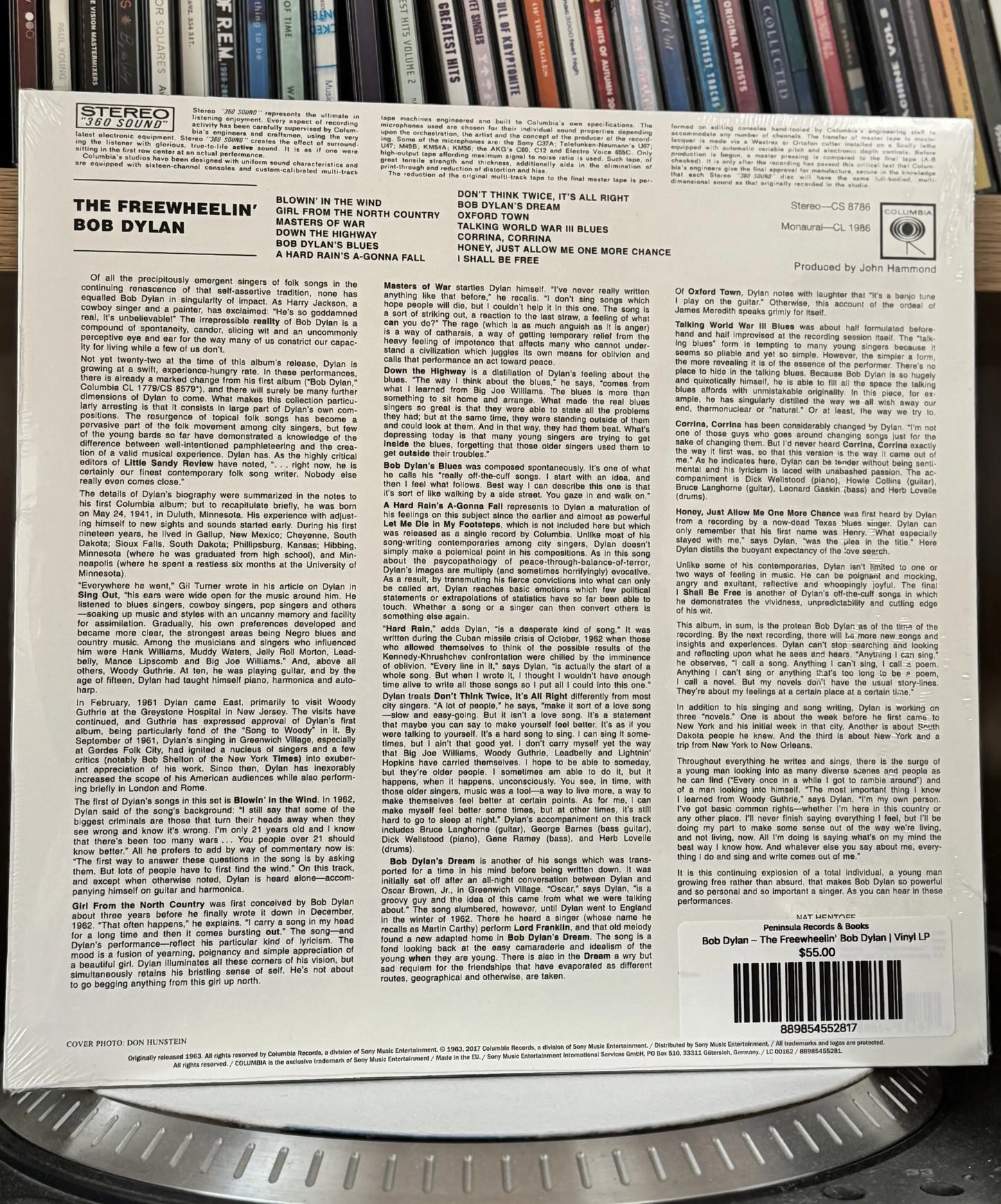 Bob Dylan – The Freewheelin' Bob Dylan | Vinyl LP