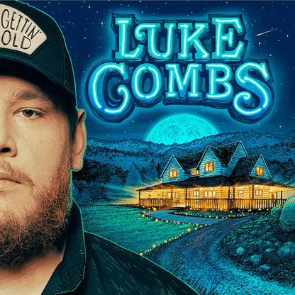 Luke Combs Gettin Old Vinyl Cover 
