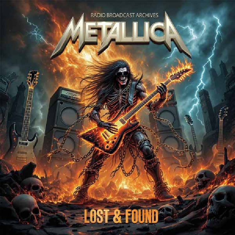 Metallica - Lost & Found: Radio Broadcast Archives (clear vinyl LP)