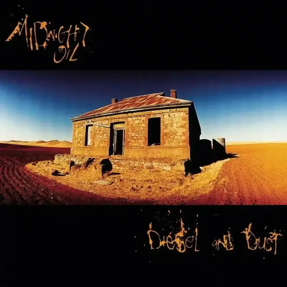 Midnight Oil - Diesel and Dust vinyl LP album cover