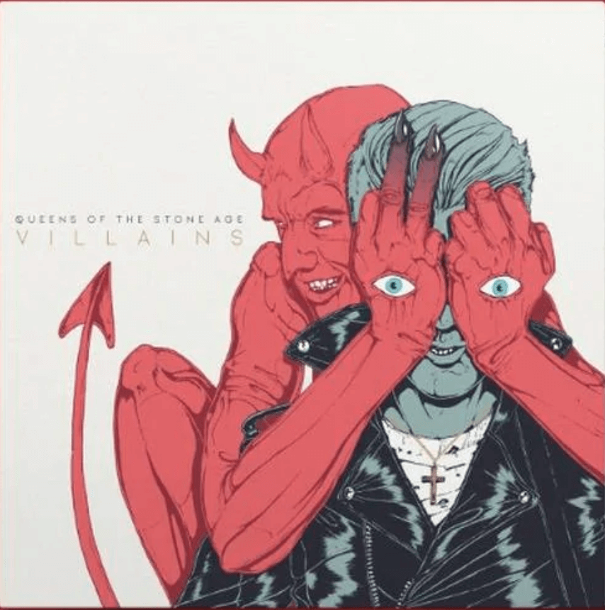 Queens of the Stone Age - Villains (Limited Edition White Vinyl Reissue w. Etching) 2LP Vinyl