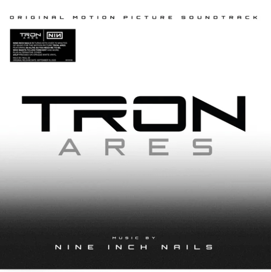 Nine Inch Nails - Tron: Ares Soundtrack Indie Exclusive White Vinyl LP album cover