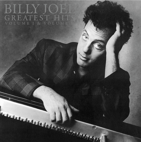 Billy Joel - Greatest Hits Volume 1 and Volume 2 2LP vinyl album cover