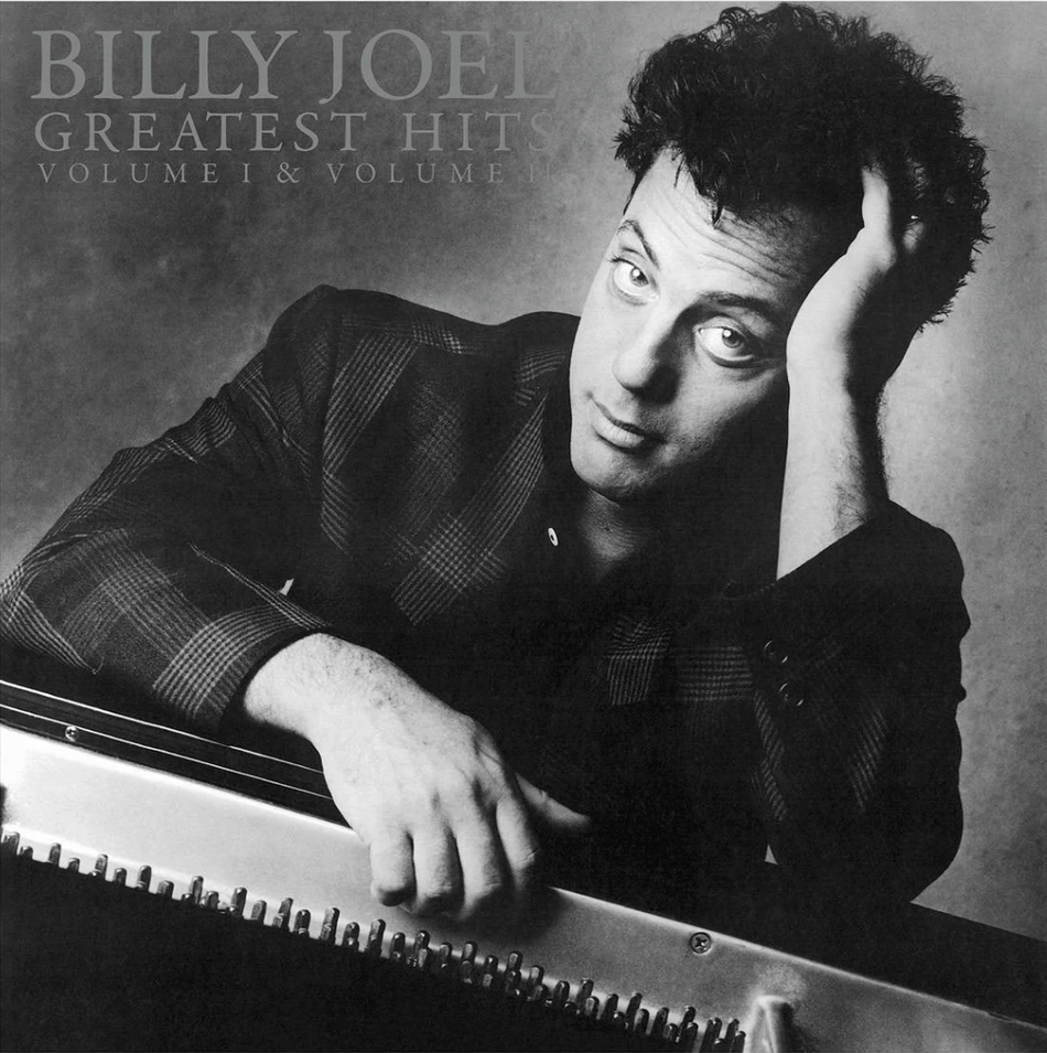 Billy Joel - Greatest Hits Volume 1 and Volume 2 2LP vinyl album cover