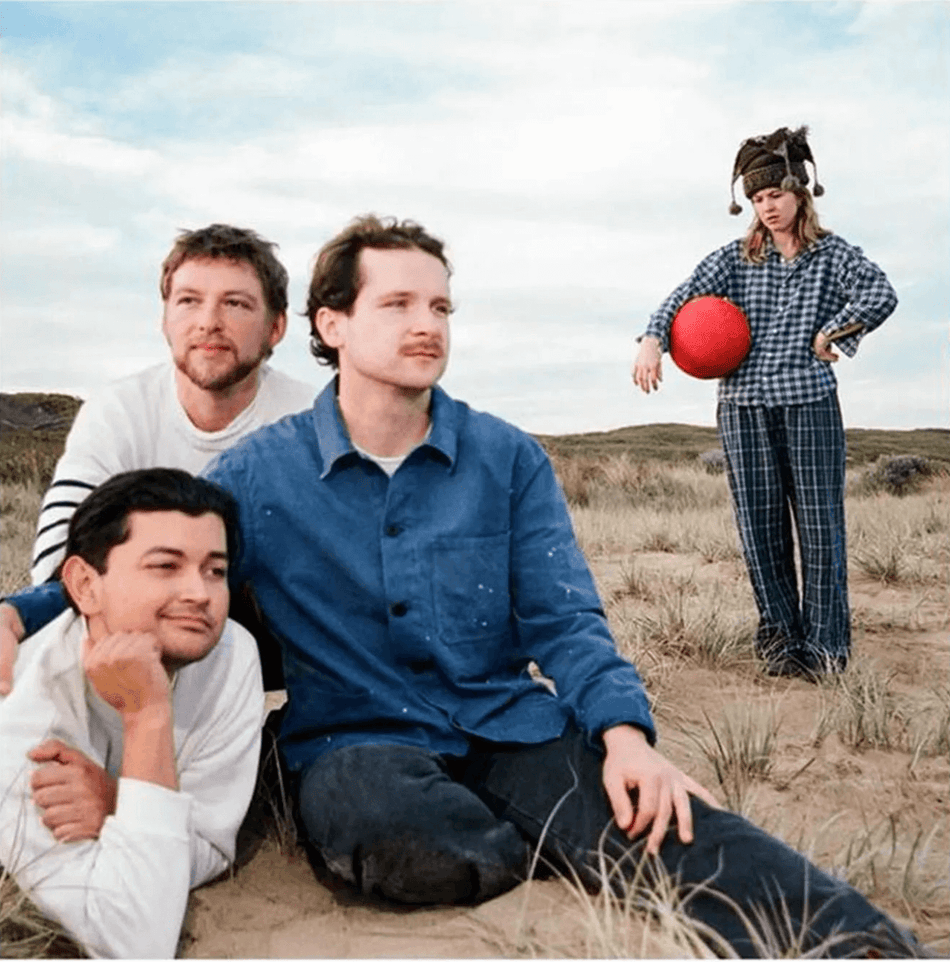 The Belair Lip Bombs – Again album cover released in October 2025