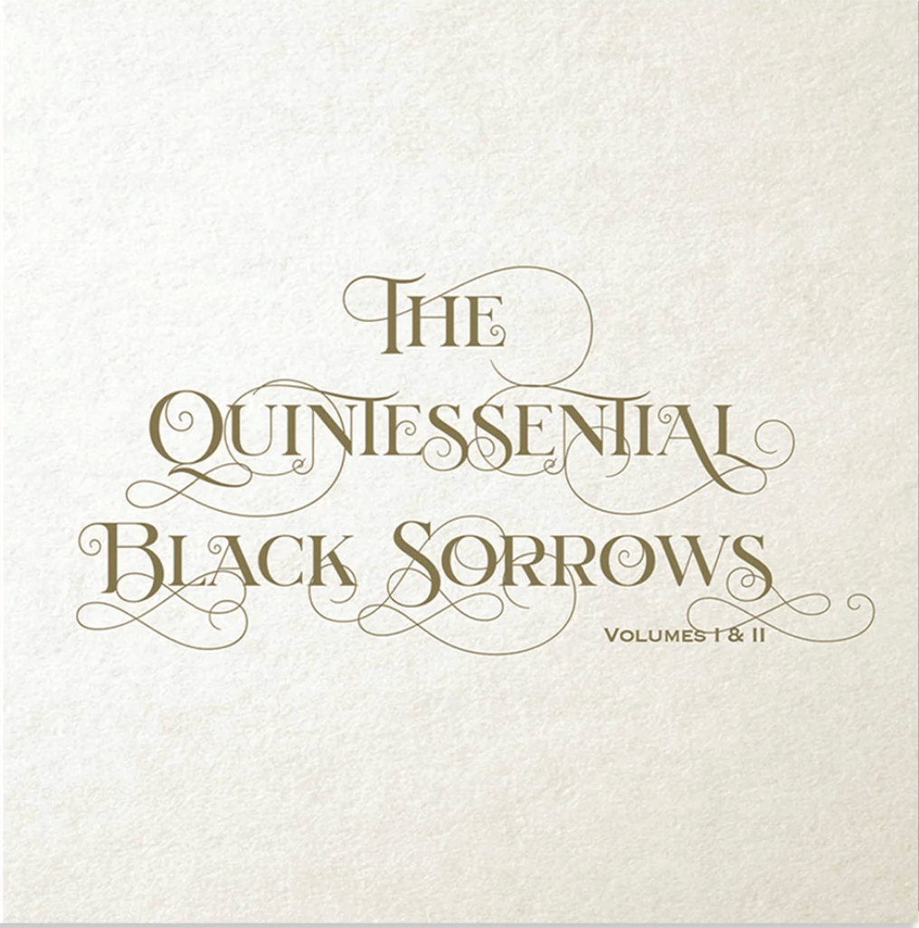 The Black Sorrows - The Quintessential Black Sorrows 2LP vinyl album cover
