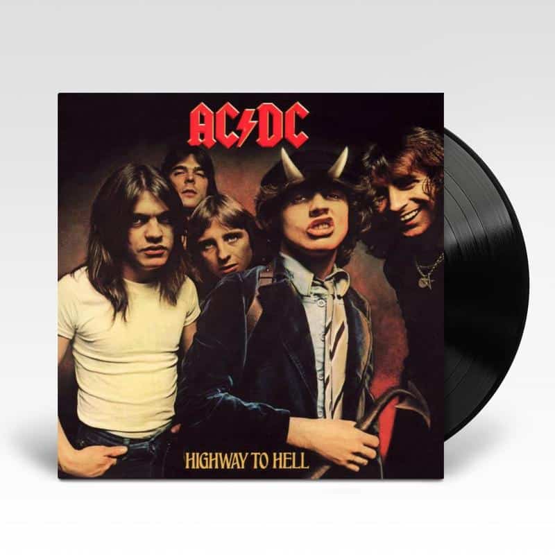 AC/DC - Highway to Hell back cover