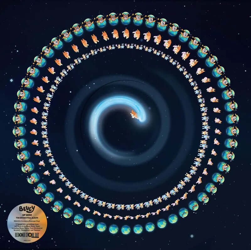 Bluey – Up Here (RSD 2026 Zoetrope Picture Disc LP)