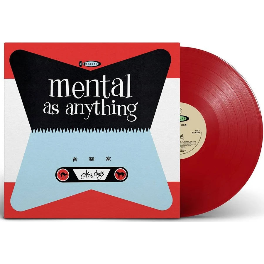 Mental As Anything - Cats & Dogs (Red Vinyl LP)