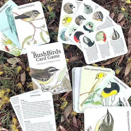 The Bush Birds - Card Game - Peninsula Records & Books - Card Game