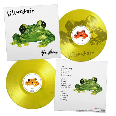 Silverchair - Frogstomp 30th Anniversary Yellow and Green Marble 2LP album packaging