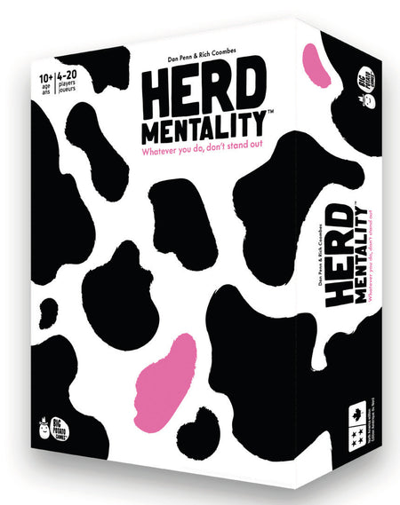 Herd Mentality family party board game box.