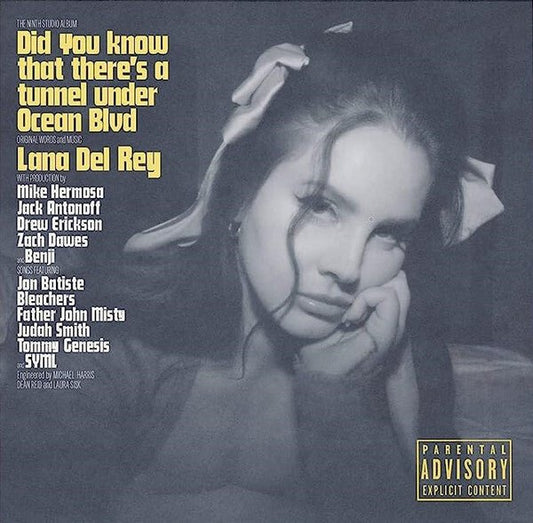 Lana Del Ray - Did you know that there’s a tunnel under Ocean Blvd - 2LP - Peninsula Records & Books - Vinyl Record