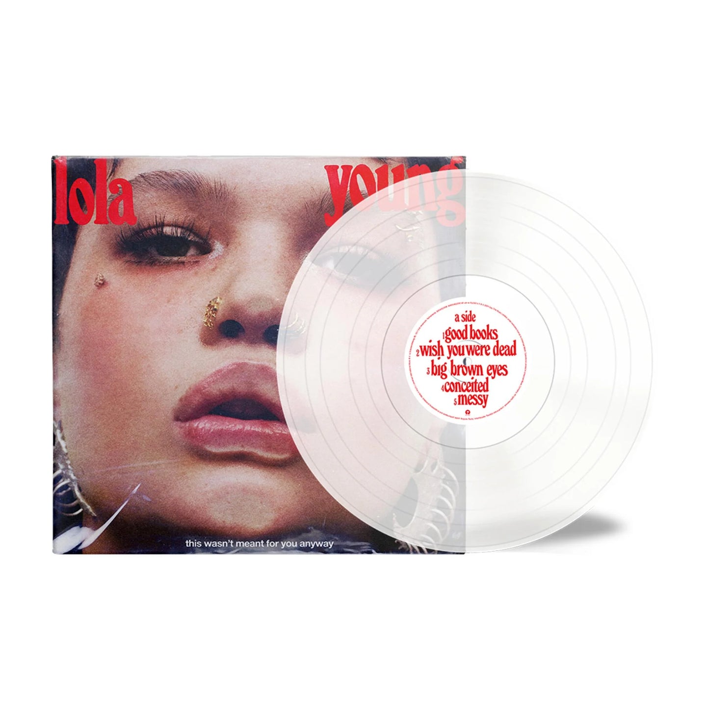 Lola Young - This wasn't meant for you anyway (Clear Vinyl LP) - Peninsula Records & Books - Vinyl Record
