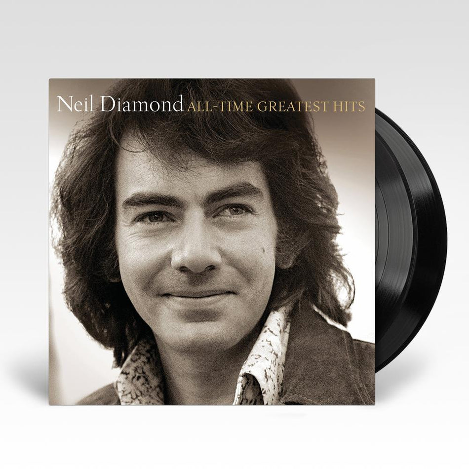 Neil Diamond - All Time Greatest Hits 2LP Black Vinyl album cover