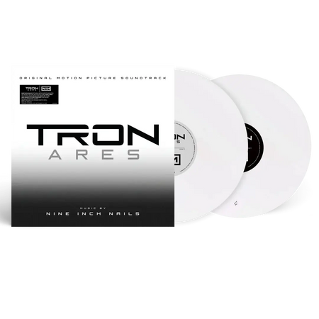Nine Inch Nails - Tron: Ares Soundtrack Indie Exclusive White Vinyl LP album packaging