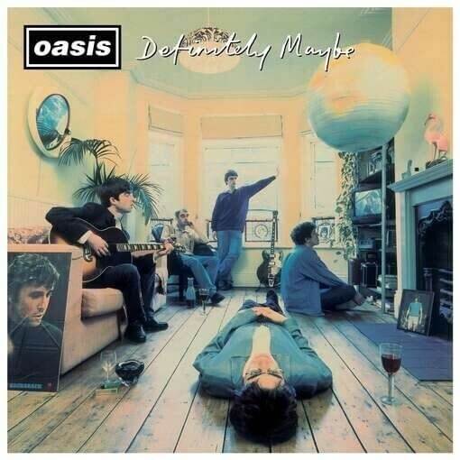 Oasis - Definitely Maybe vinyl 2LP album cover