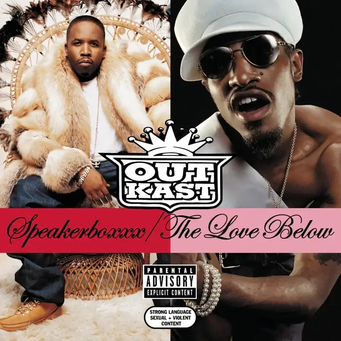OutKast - Speakerboxxx / The Love Below 4LP vinyl album cover