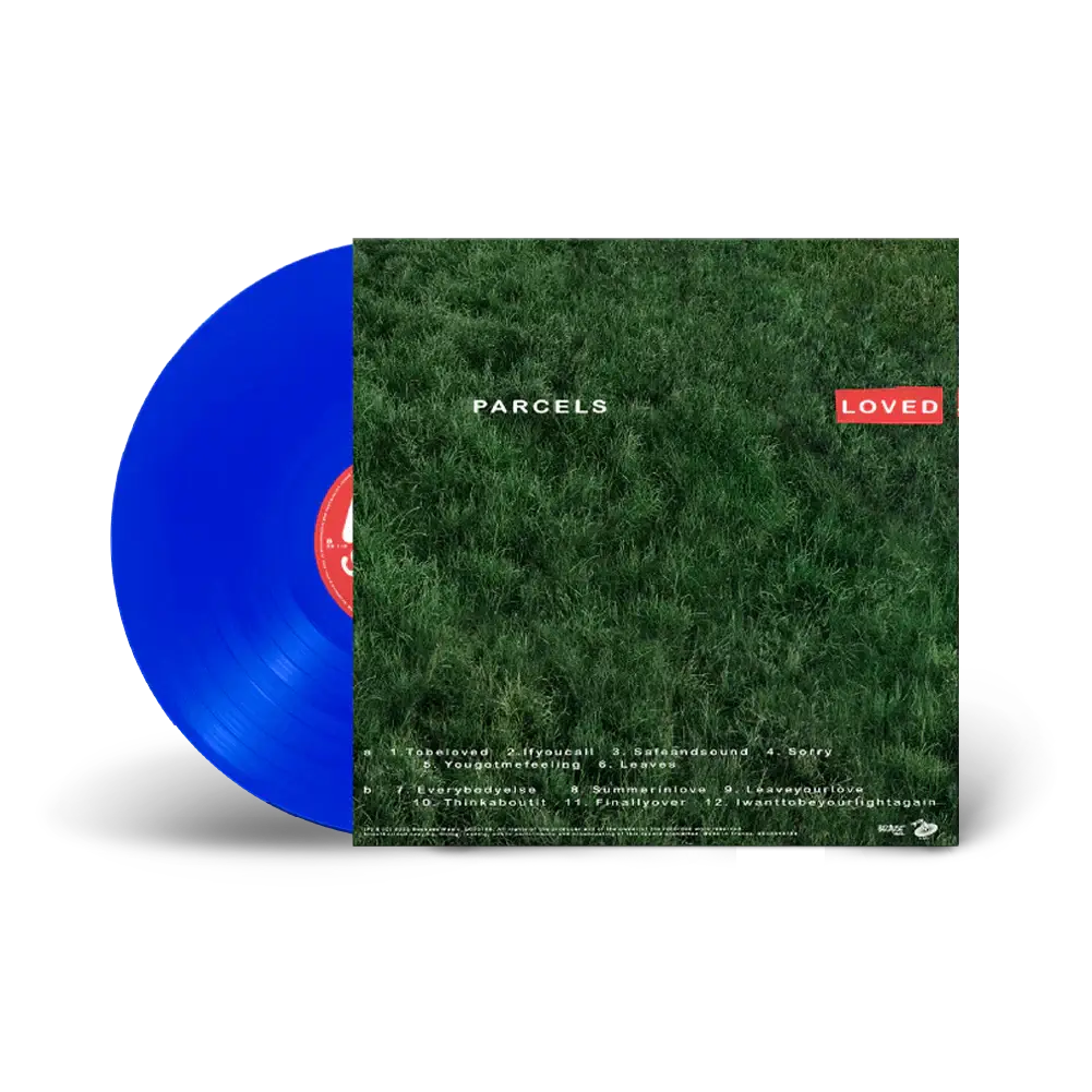 Parcels - Loved Vinyl LP Clear Blue (Indie Colour)