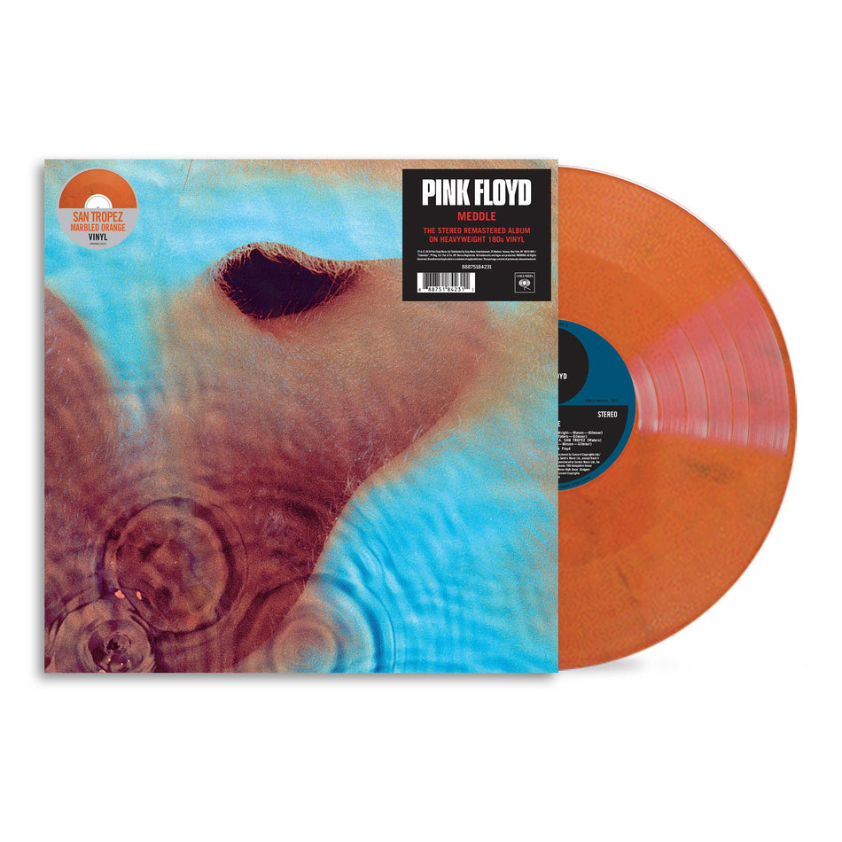 Pink Floyd - Meddle (NAD 2026 Orange Marble Vinyl LP)