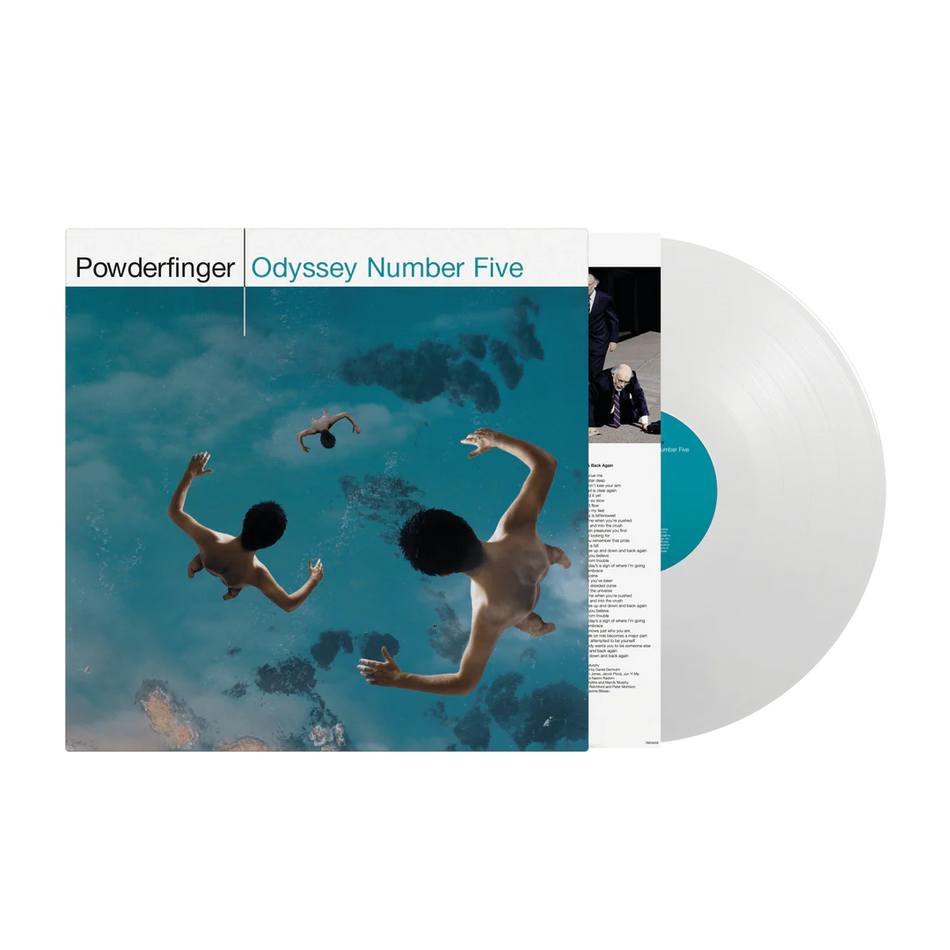 Powderfinger - Odyssey Number Five 25th anniversary ultra clear vinyl LP album cover