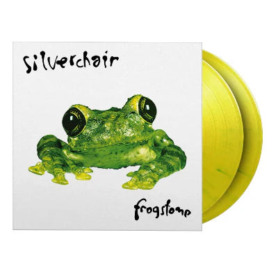Silverchair - Frogstomp 30th Anniversary Yellow and Green Marble 2LP 180g vinyl album cover