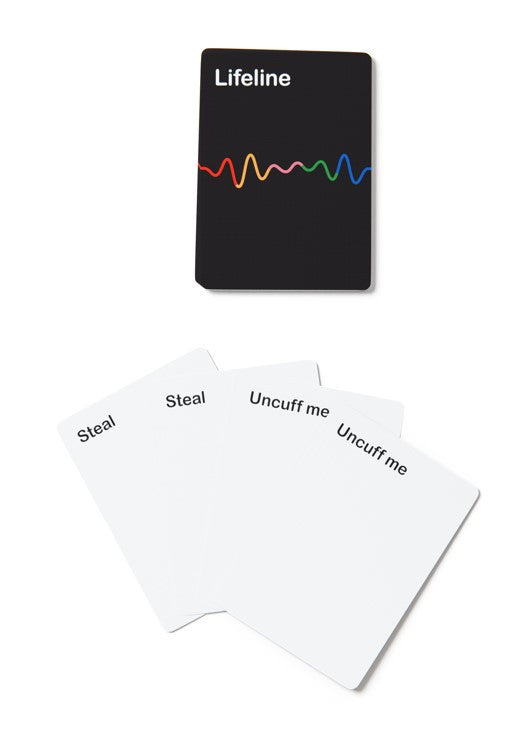 That Sound Game party game components.