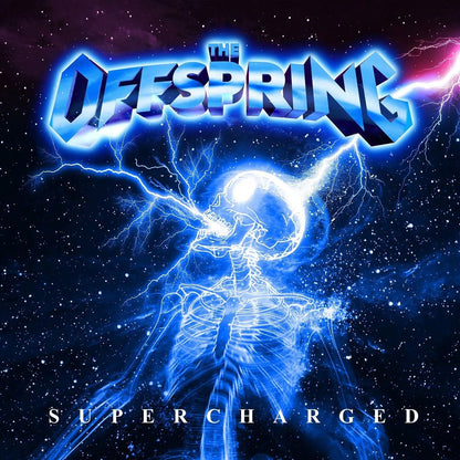 The Offspring - Supercharged - Indie Exclusive Blue Marble Vinyl LP - Peninsula Records & Books - Vinyl Record