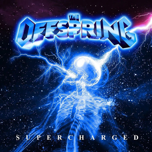 The Offspring - Supercharged - Indie Exclusive Blue Marble Vinyl LP - Peninsula Records & Books - Vinyl Record