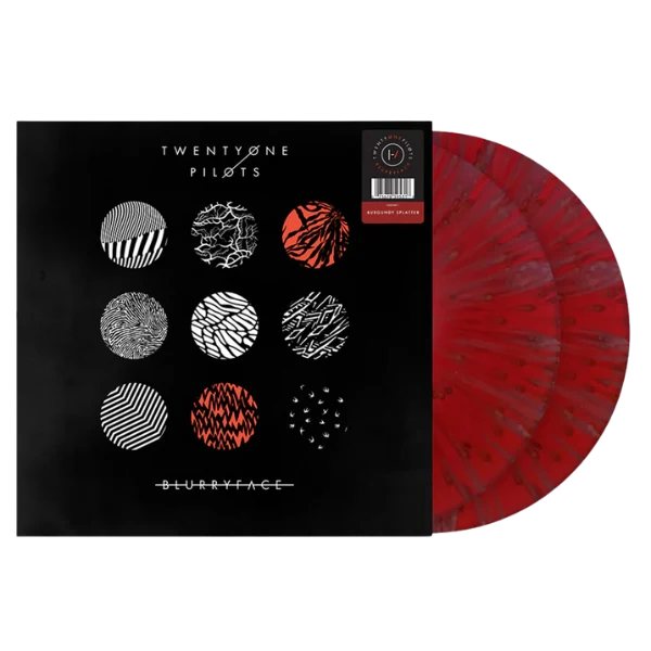 Twenty One Pilots - Blurryface (Burgundy Splatter Vinyl LP)