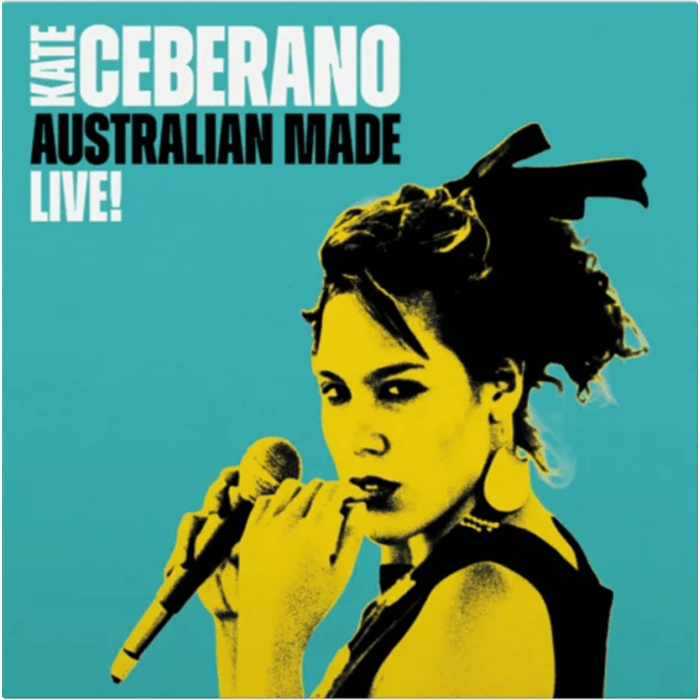 Kate Ceberano - Australian Made Live 2LP Black Vinyl album cover